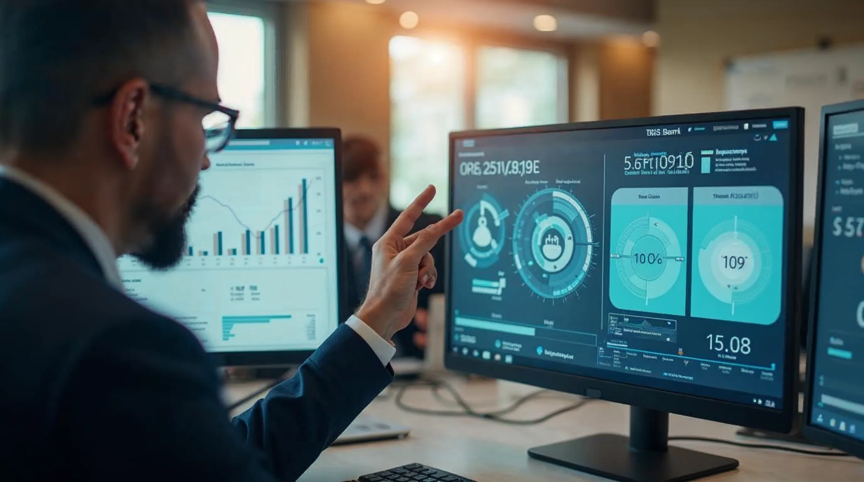 Compliance-specialister i finanssektorn analyserar DORA och NIS2-krav